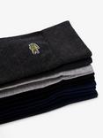 Lacoste Logo Sports Socks, Pack of 5