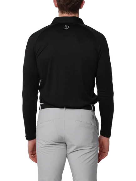 REFLO Bannock Recycled Polo Shirt - view 2, Black