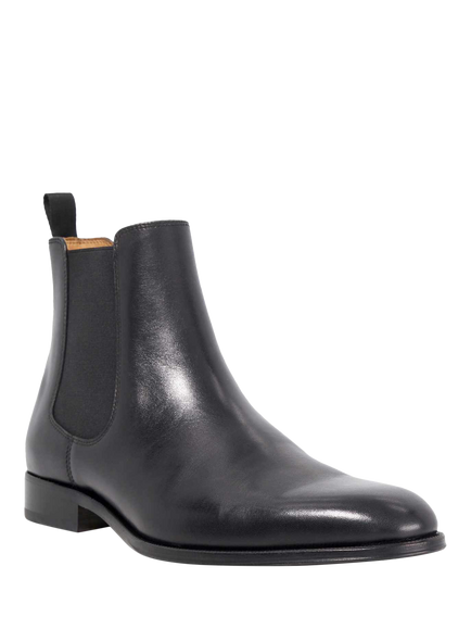 Dune London Manson Premium Leather Chelsea Boots - view 2, Black