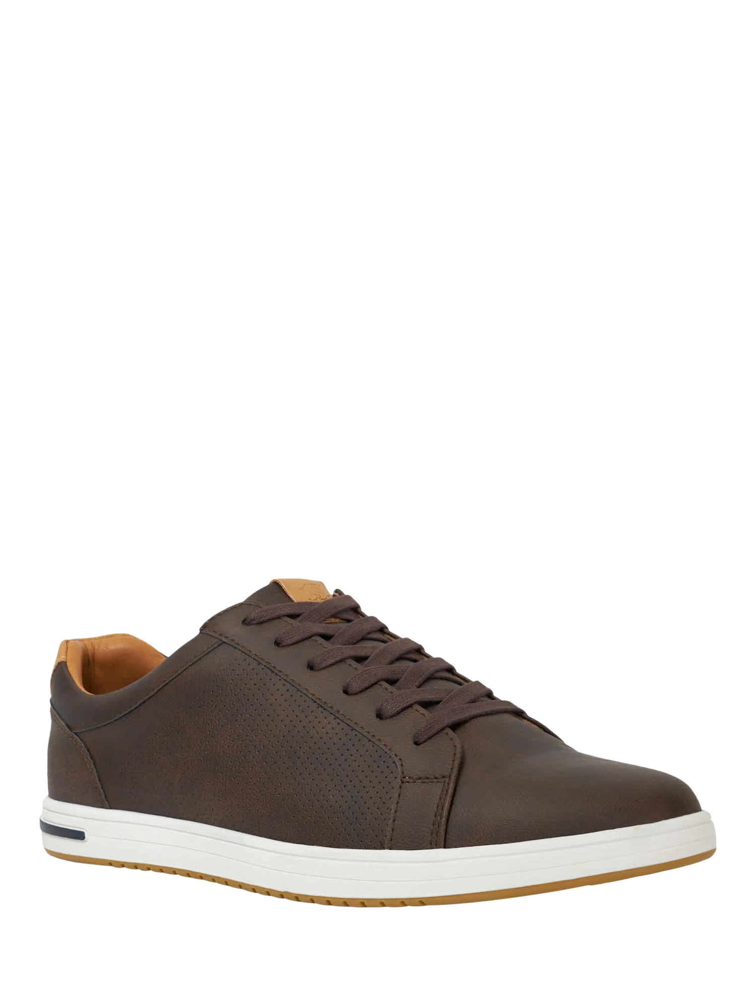 Product image 2 of 5, which shows Dune London Tezzy Lace Up Trainers, Brown, EU40