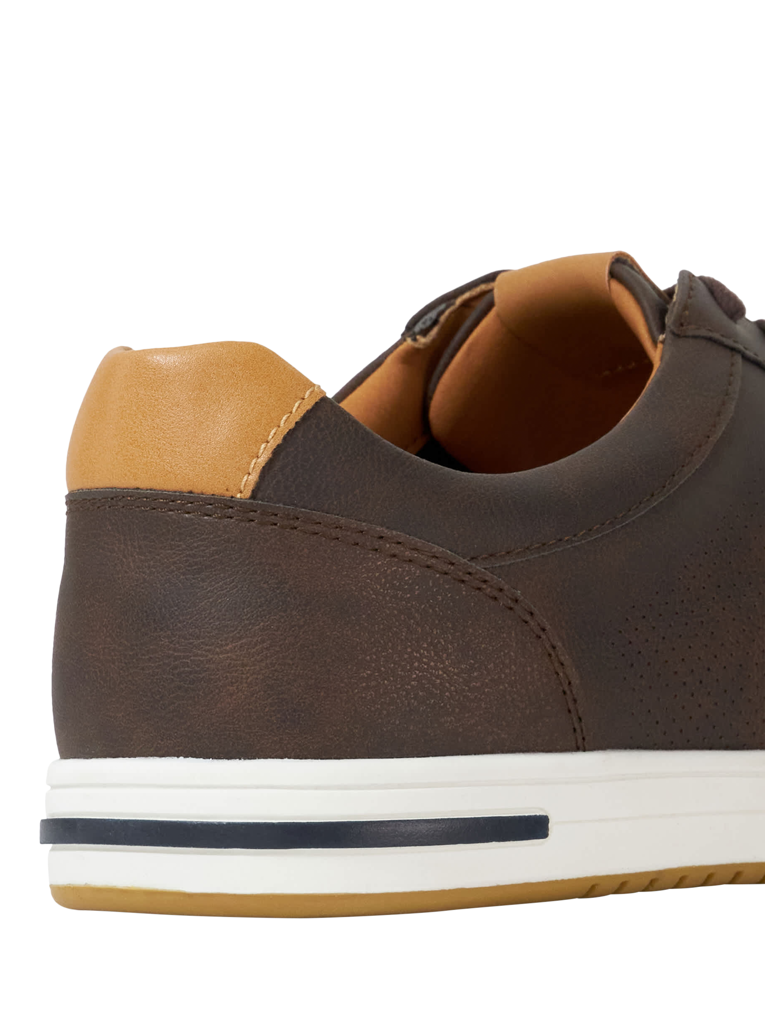 Product image 5 of 5, which shows Dune London Tezzy Lace Up Trainers, Brown, EU40
