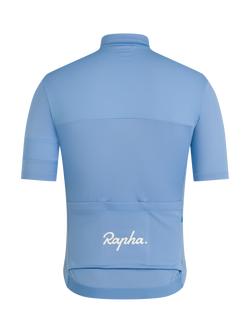 Rapha Men's Brevet Element Cycling Jersey, Light Blue - view 2, Light Blue