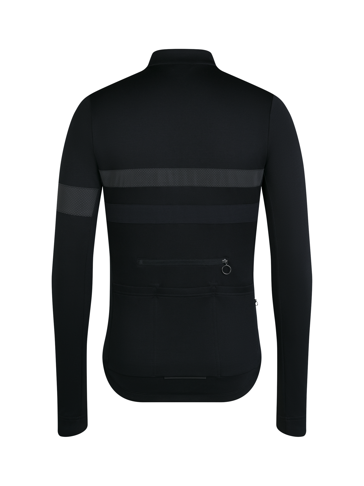 Rapha Men's Brevet Long Sleeve Jersey, Black