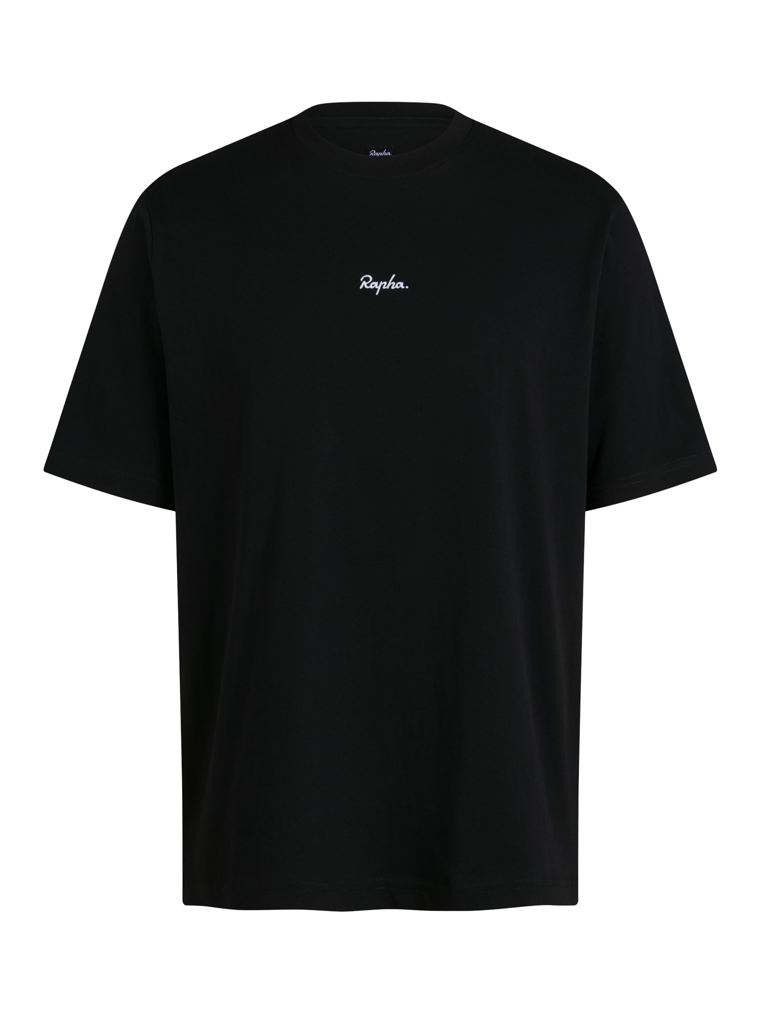 Product image 1 of 2, which shows Rapha Heavyweight Organic Cotton T-Shirt, Black, M