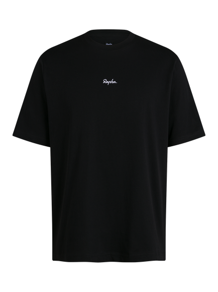 Rapha Heavyweight Organic Cotton T-Shirt, Black, Black