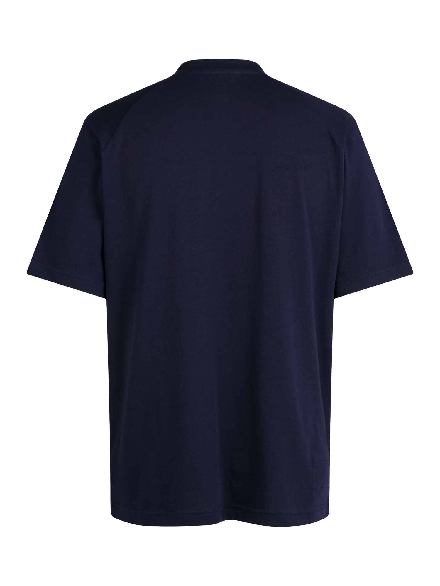 Product image 2 of 2, which shows Rapha Men's Regular Cotton T-Shirt, Navy, M