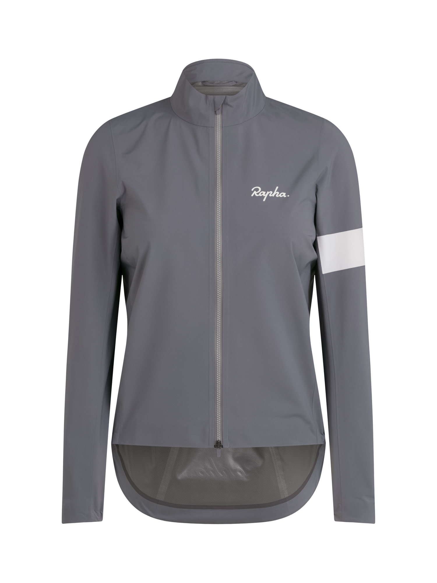 Product image 1 of 2, which shows Rapha Core Cycling Rain Jacket III, Grey, M