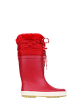 Muddy Puddles Kids' PuddleFlex Wellington Boots, Red