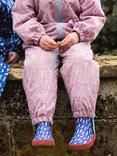 Muddy Puddles Kids' PuddleStomper Wellington Boots, Blue Bolt