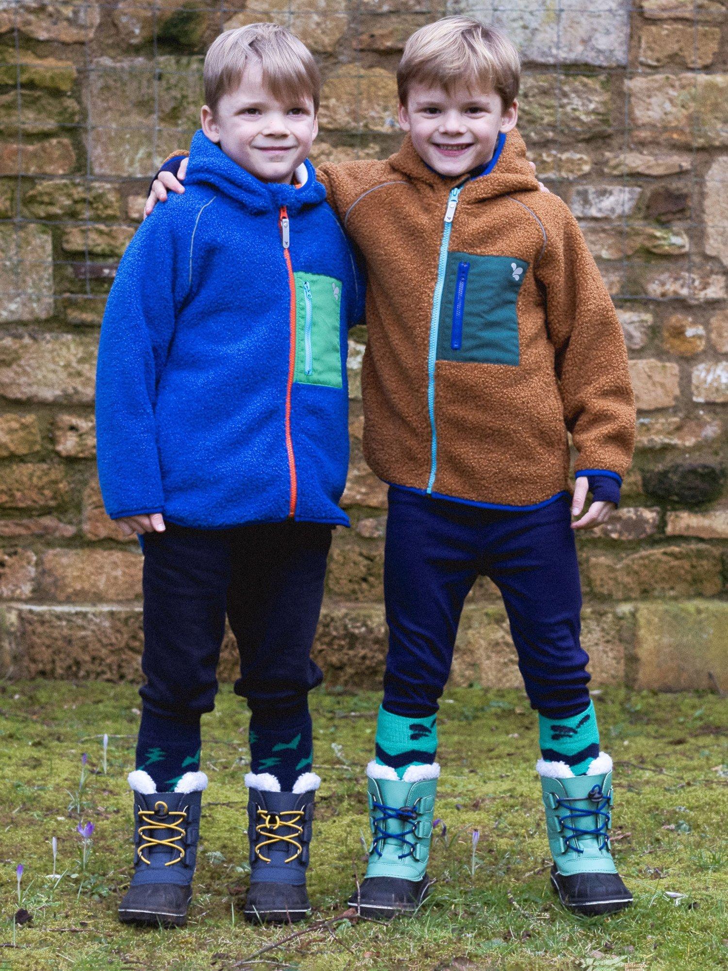 Product image 4 of 11, which shows Snowboots_Blue BLDK A1