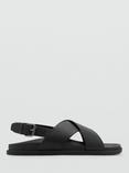 Mango Romana Leather Sandals