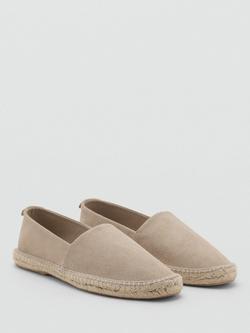 Mango Yute Suede Sandals - view 2, Lt Pastel Brown