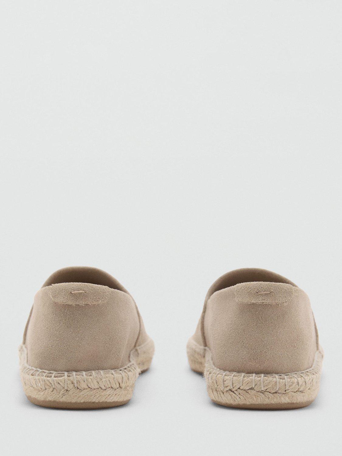Product image 3 of 5, which shows Mango Yute Suede Sandals, Lt Pastel Brown, 10