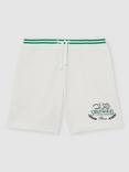 Reiss Kids' Smiley Dixon Shorts, White