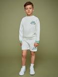Reiss Kids' Smiley Dixon Shorts, White