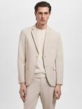 Mango Paris Blazer, Light Beige