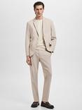 Mango Paris Blazer, Light Beige