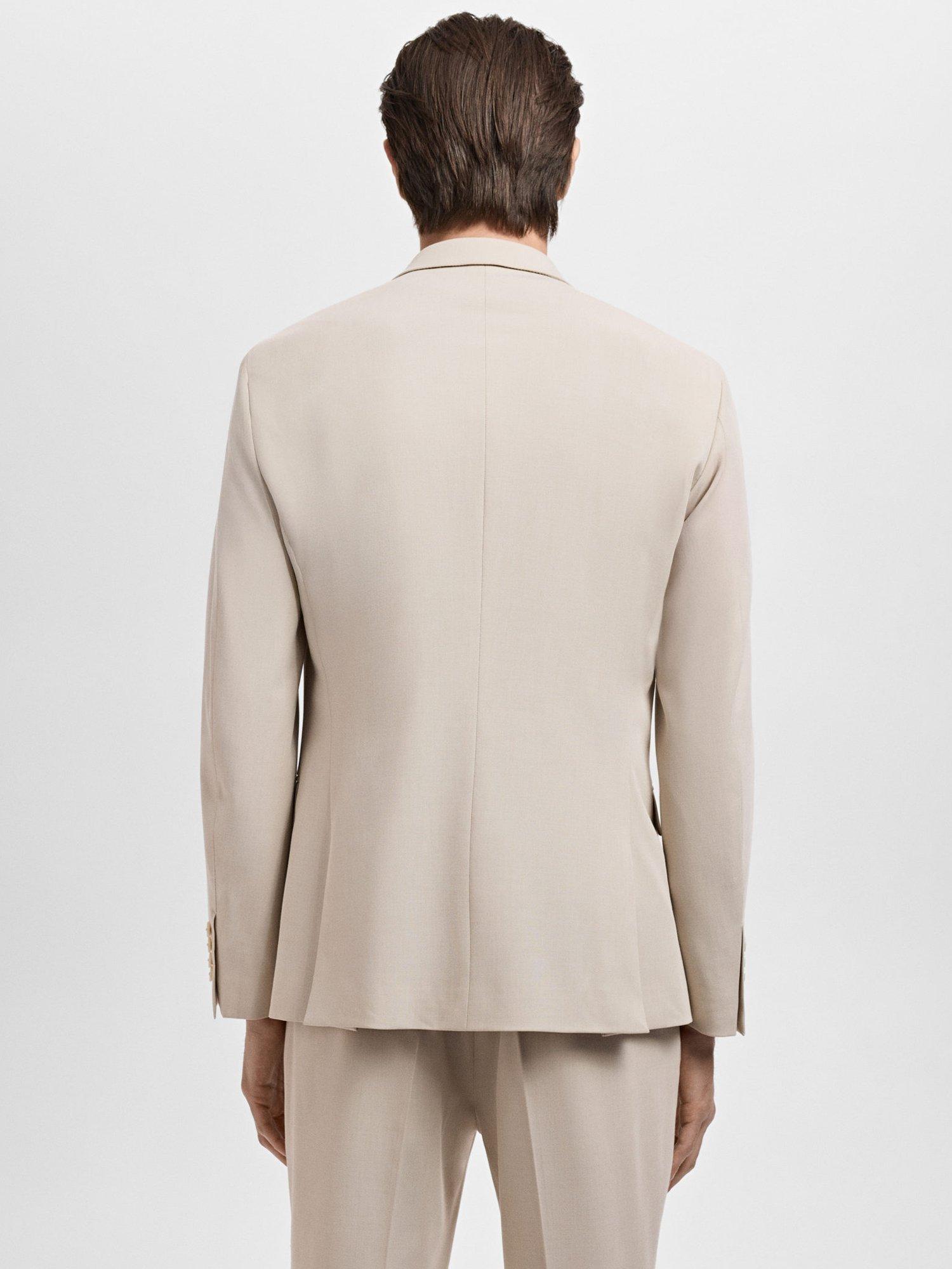 Product image 4 of 8, which shows Mango Paris Blazer, Light Beige, 38