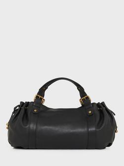 Gerard Darel 24H Leather Shoulder Bag, Black