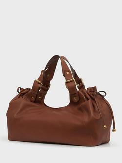 Gerard Darel Chiara Leather Grab Bag - view 2, Tan