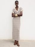 Mango Tunis Stripe Knit Dress