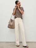 Mango Catherin High Rise Culotte Jeans