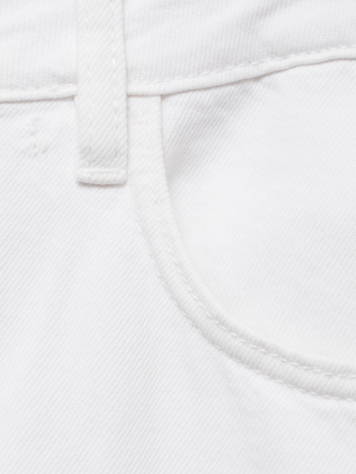 Product image 5 of 8, which shows Mango Danila High Rise Wide Leg Jeans, White, 10