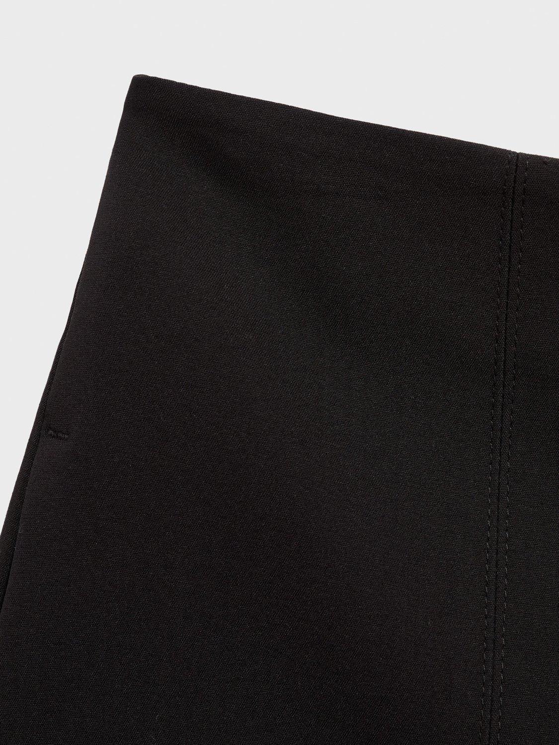 Product image 5 of 8, which shows Mango Malu High Waisted Shorts, Black, 8