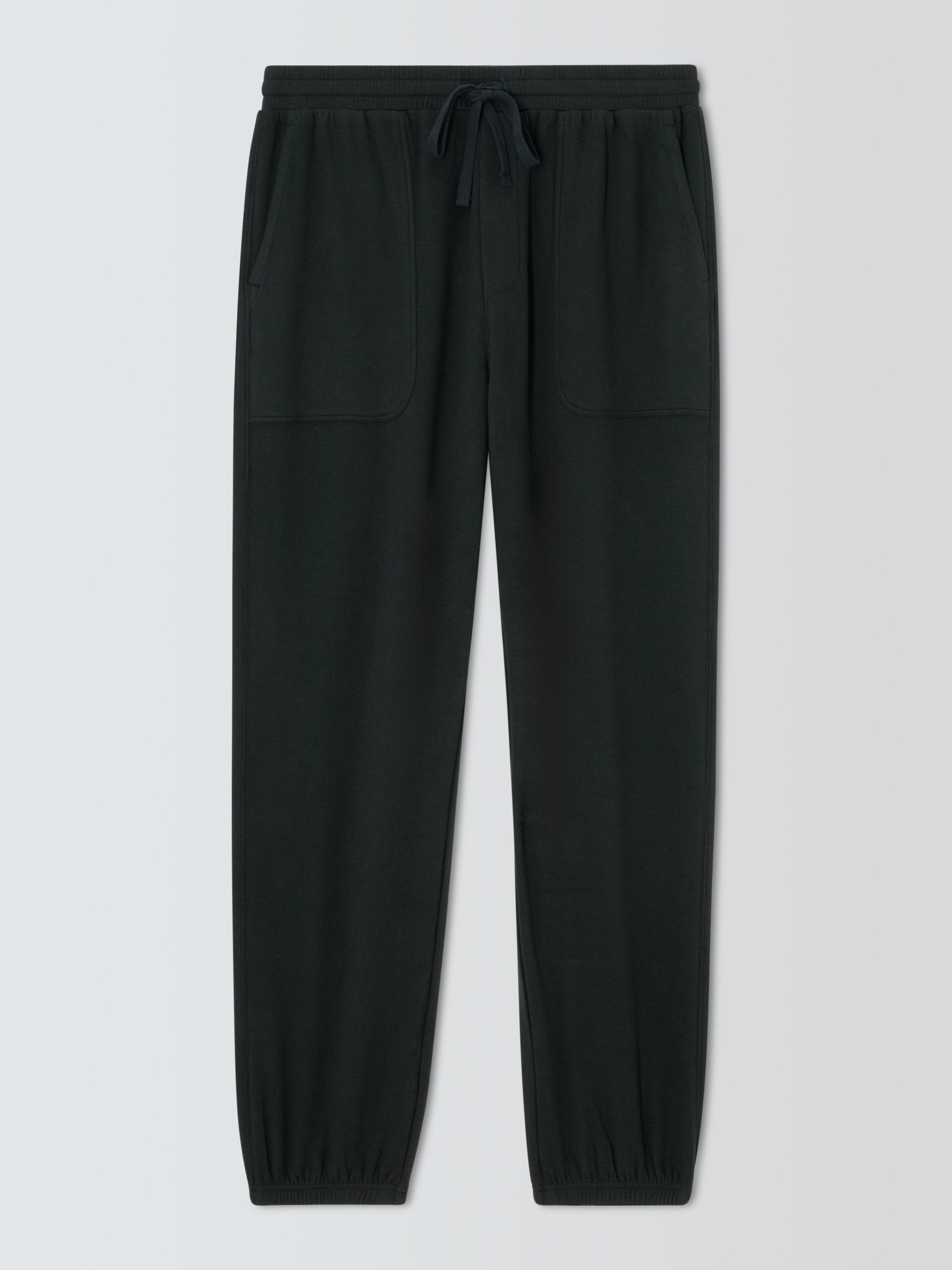 Product image 1 of 1, which shows John Lewis Cosy Lounge Pants, Grey Charcoal, S