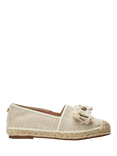 Moda in Pelle Erica Textile Espadrille Loafers, Natural