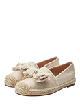 Moda in Pelle Erica Textile Espadrille Loafers, Natural