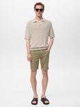 Mango Nepto Cotton Blend Shorts