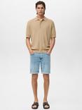 Mango Rock Slim Denim Shorts