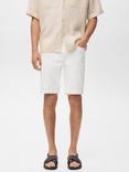 Mango Rock Slim Fit Denim Shorts