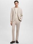 Mango Paris Trousers, Light Beige