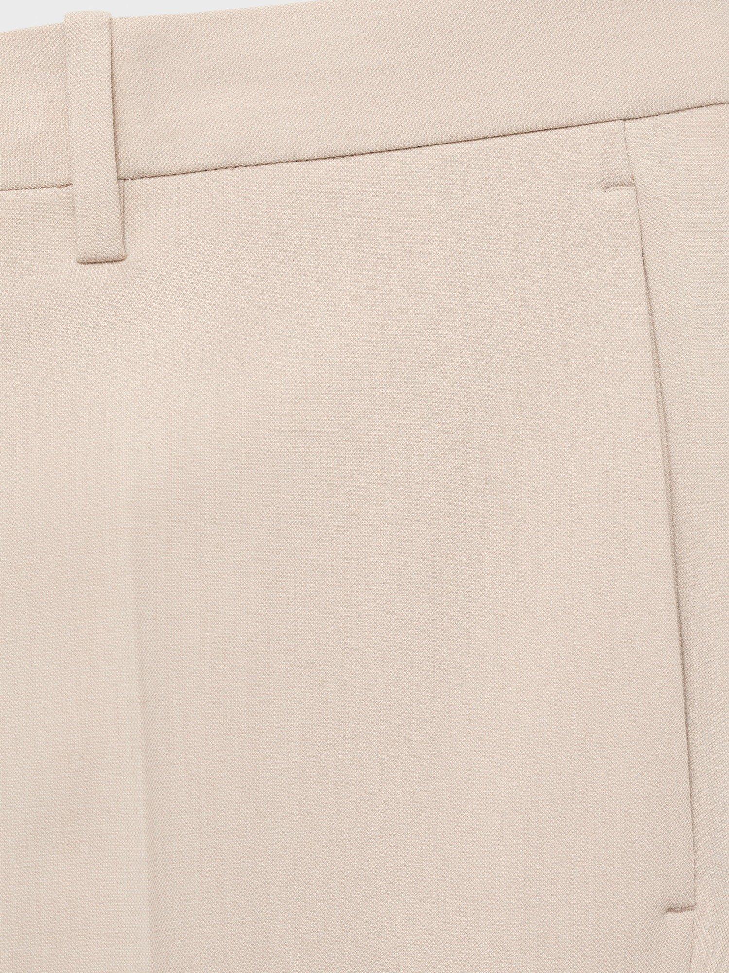 Product image 5 of 8, which shows Mango Paris Trousers, Light Beige, 32