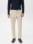 Mango Prato Cotton Blend Trousers