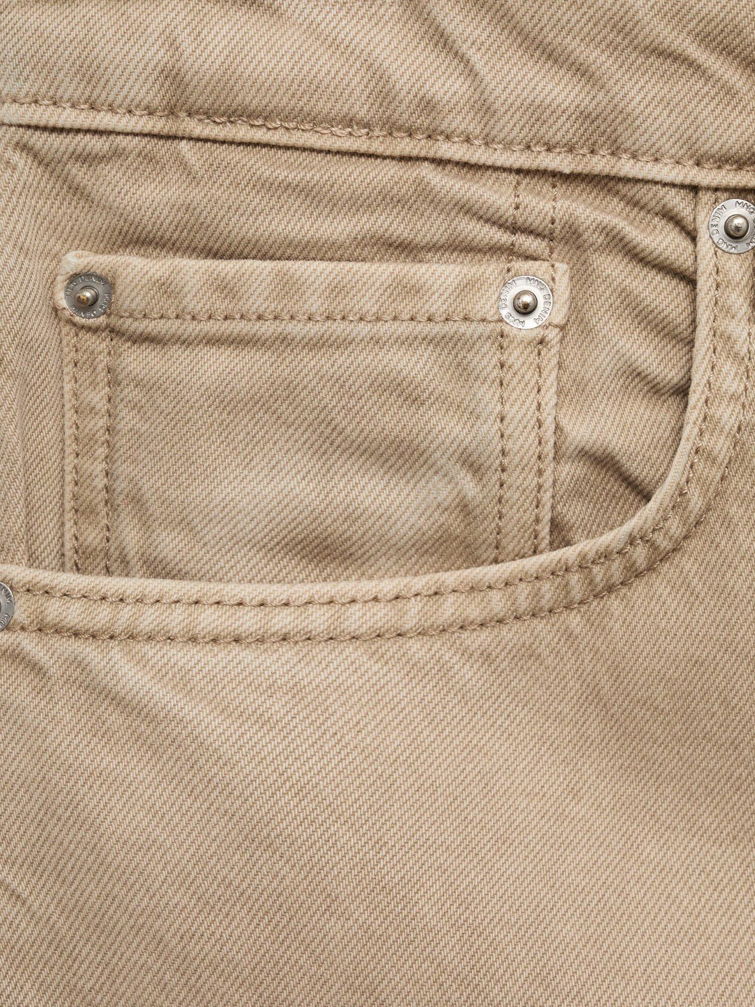 Product image 5 of 8, which shows Mango Jarod Cotton Shorts, Natural, 30