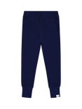 Muddy Puddles Kids' Cotton Blend Base Layer Bottoms, Navy Blue
