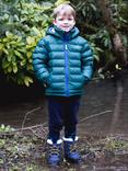 Muddy Puddles Kids' Hooded Puffer Jacket, Green