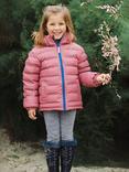 Muddy Puddles Kids' Hooded Puffer Jacket, Pink