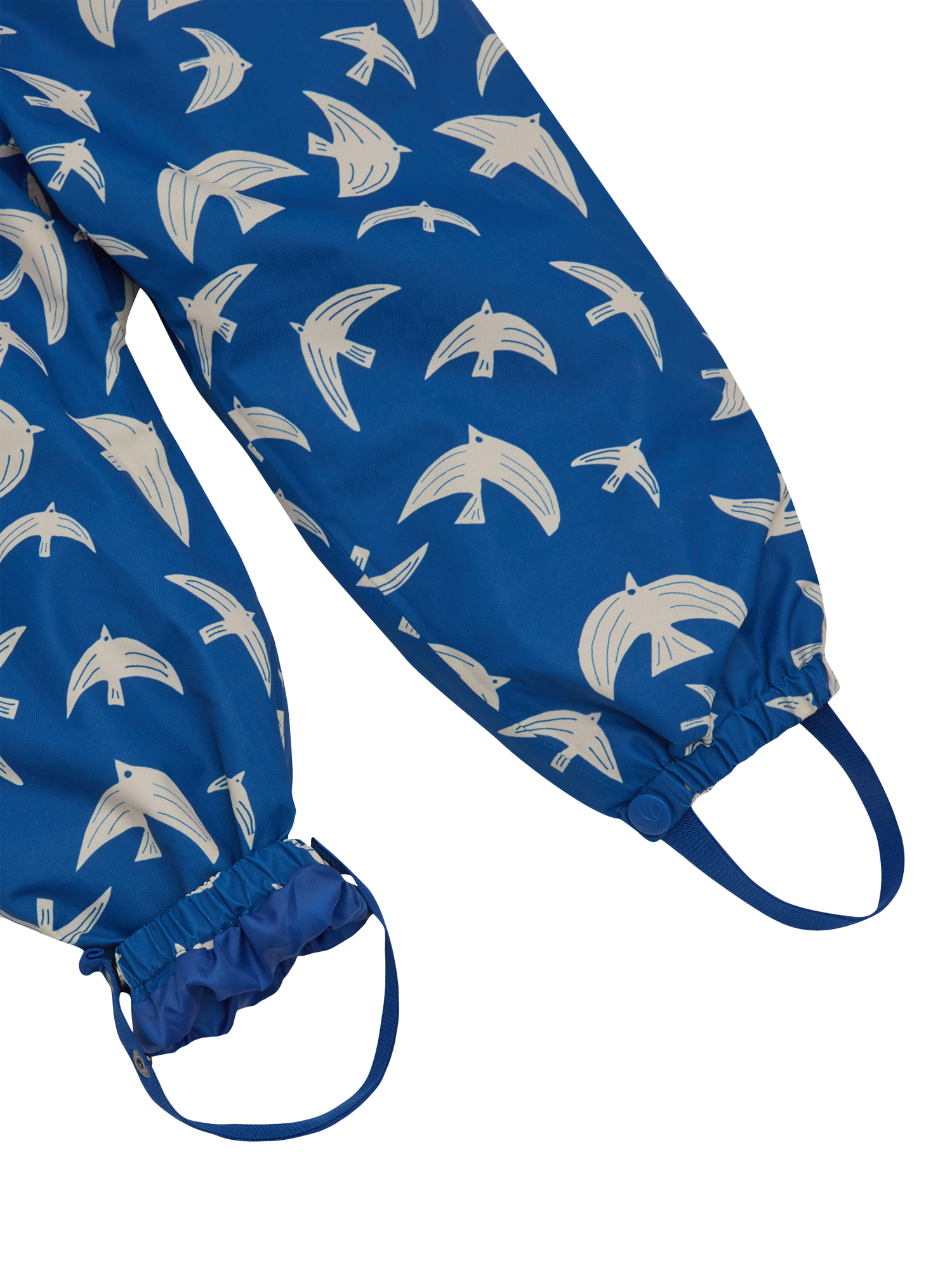 Product image 8 of 10, which shows Muddy Puddles Kids' Hooded 3-in-1 Scampsuit, Blue Bird, 0-6 months
