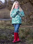 Muddy Puddles Kids' Blizzard Hooded Ski Jacket, Sage