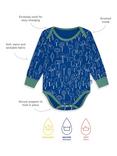 Muddy Puddles Baby Forest Thermal Bodysuit