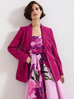 Phase Eight Bianca Suit Jacket containing LENZING™ ECOVERO™ Viscose, Pink