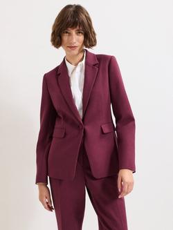 Phase Eight Fara Suit Jacket, Burgundy, Burgundy