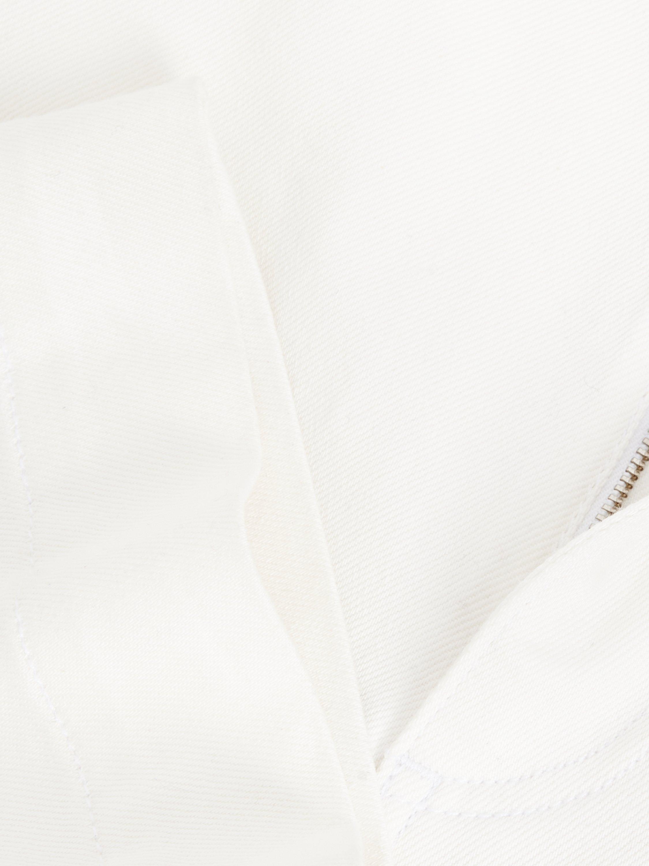 Product image 6 of 9, which shows Phase Eight Lexi Ankle Grazer Denim Jeans, Cream, 8