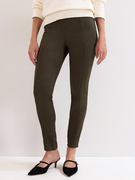 Phase Eight Amina Skinny Trousers, Khaki, Khaki