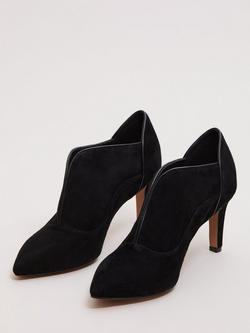 Phase Eight Split Pointed Toe Stiletto Boot - view 2, Black