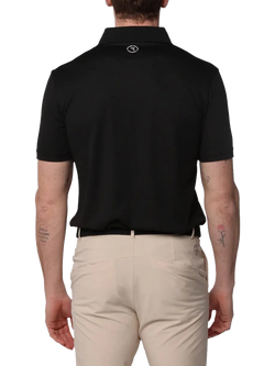 REFLO Bohai Short Sleeve Polo Shirt, Black - view 2, Black